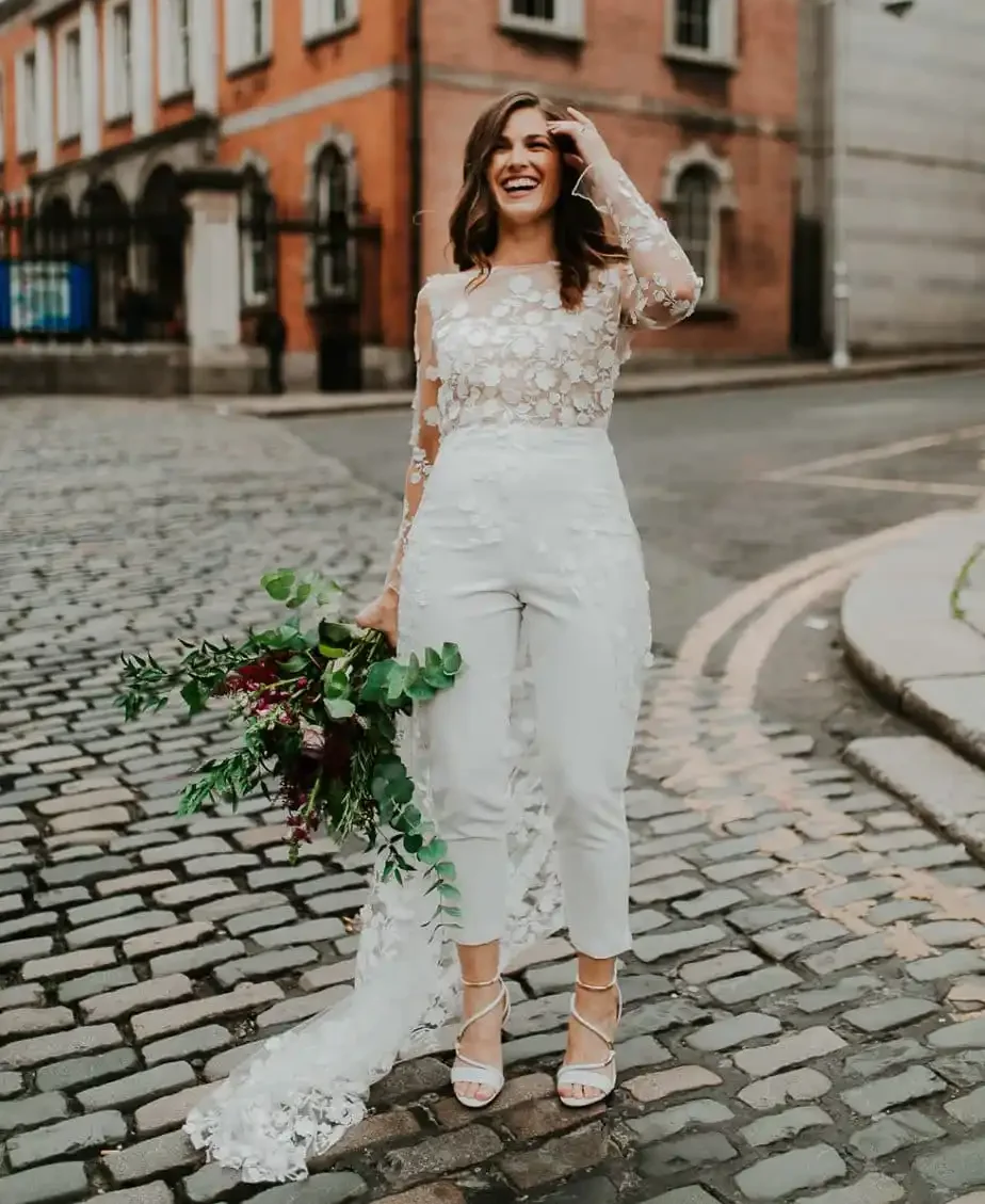 Bridal Dress Jumpsuits: A Bold Choice for 2024 - The Bridal Buzz